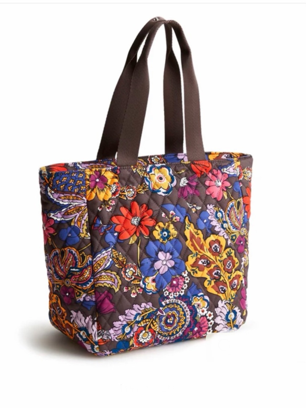 Vera Bradley Lunch Tote in Colorful Bouquet NWT